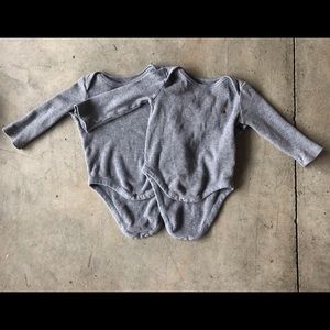 Baby Body Suit One Piece x 2